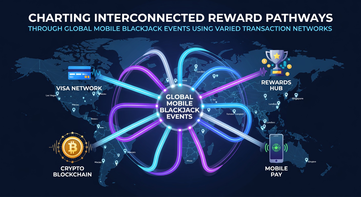 Globale mobile Blackjack-Events mit vernetzten Transaktionssystemen und Belohnungsflüssen