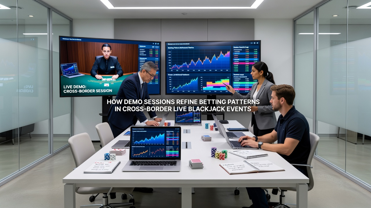 Analysis of betting patterns refined through demo sessions in international blackjack events