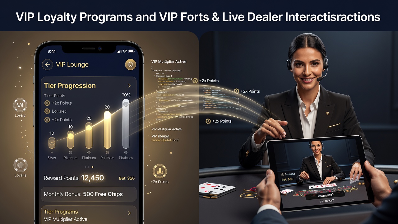 VIP-Programme und Live-Dealer-Interaktionen in Blackjack-Apps